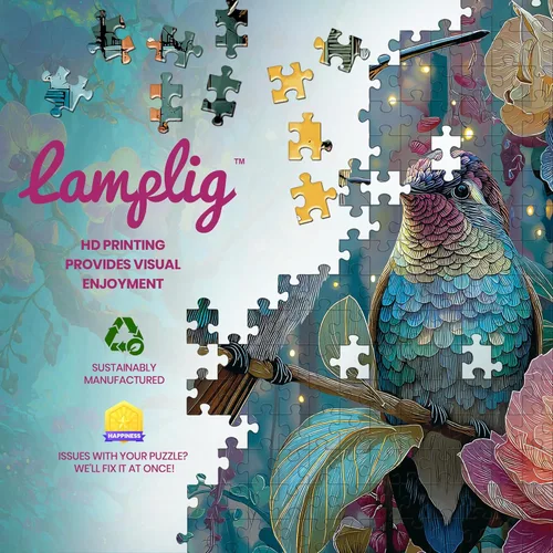 Miniatura 9 de Rompecabezas para adultos de 1000 piezas, colibrí, flor, pájaro, naturaleza, animal, rompecabezas de 1000 piezas para adultos mayores, rompecabezas