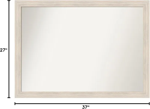 Miniatura 611 de Amanti Art Espejo personalizado, espejo estrecho de baño de oro blanco, espejo de pared o espejo de tocador de baño sobre el fregadero