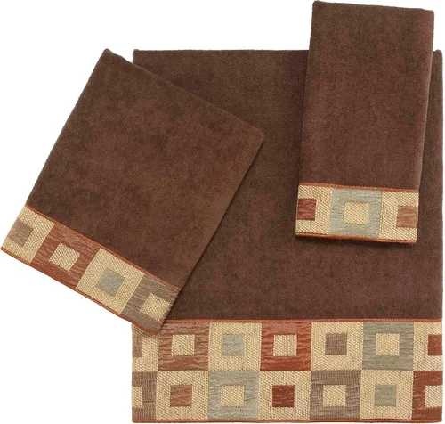 Avanti Linens - Juego de toallas de 3 piezas, toallas de algodón suaves y absorbentes (colección de recisiones)
