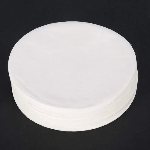 Miniatura 7 de 100 piezas por juego de papel de filtro de café desechable de repuesto para café moca, resistencia al calor, blanco (2.32 pulgadas)