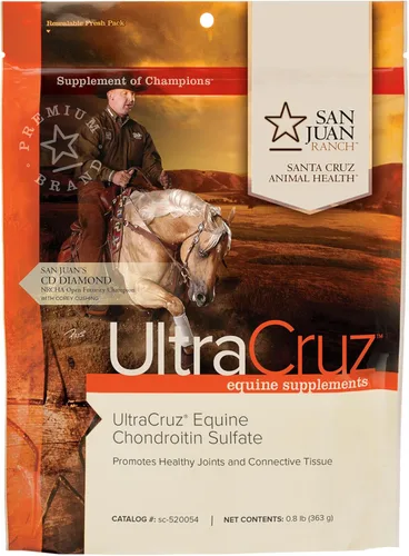 Miniatura 2 de UltraCruz Sulfato de condroitina equina, polvo, 1 lb (suministro para 129 días)