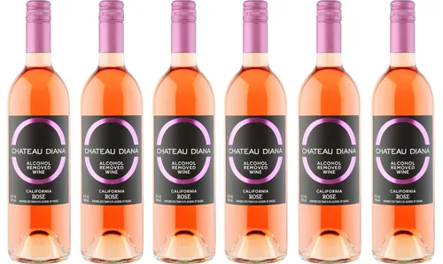 Miniatura 2 de Chateau Diana Zero - Alcohol Removed California Rose Wine (1x 750 ml.)
