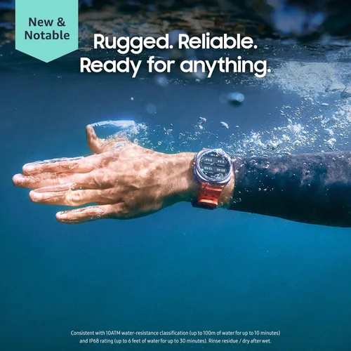 Miniatura 2 de SAMSUNG Galaxy Watch Ultra 47mm LTE AI Smartwatch con puntuación de energía, consejos de bienestar, seguimiento de frecuencia cardíaca, monitor