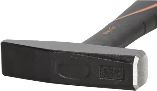 Miniatura 4 de Picard Martillo remachador BlackTec 7.05 oz – Patrón alemán, cruz Peen, cabeza de acero aleado, recubrimiento en polvo negro, baja vibración, mango
