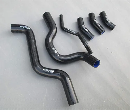 Miniatura 3 de Para SUZUKI SV650 SV 650 K3 2003-2014 manguera de radiador de silicona 2004 2005 2006 2007 (negro)