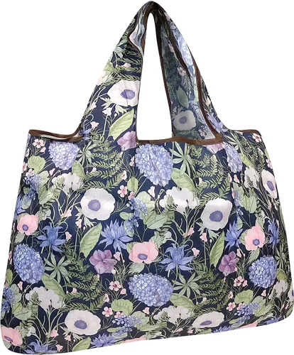 Miniatura 26 de allydrew - Bolsa grande plegable de nailon, reutilizable para compras