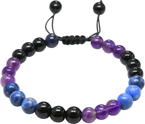 Miniatura 42 de Pulsera del zodiaco de cristales curativos