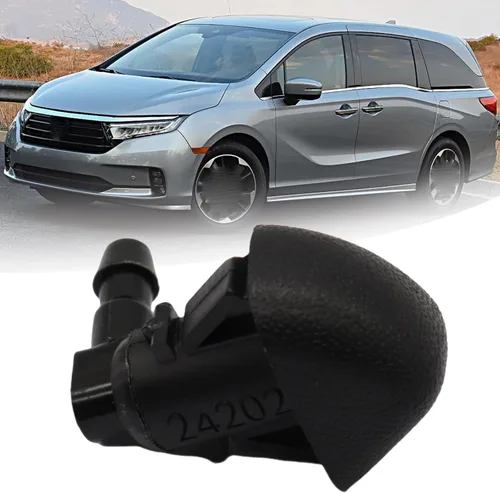 Miniatura 3 de Conjunto de 2 boquillas ajustables de alta calidad para limpiaparabrisas compatibles con Honda Odyssey 2011-2017 (KA/KC/KL/KX), boquilla de líquido