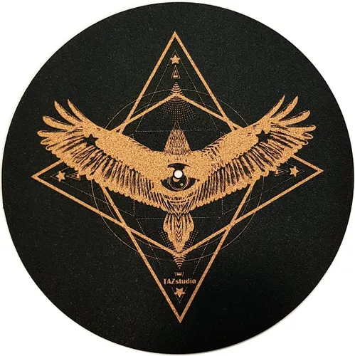 Miniatura 14 de Alfombrilla de corcho prémium para tocadiscos de corcho [0.157 in de grosor] para un mejor soporte de sonido en el tocadiscos de vinilo LP - Tapete