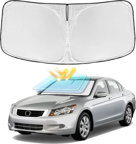 Miniatura 200 de para Dodge RAM 1500 2019-2024 2025 2026 Parasol Parasol para Parabrisas Cubierta - 4 Capas Parasol para Ventana Delantera para RAM1500 2Puertas