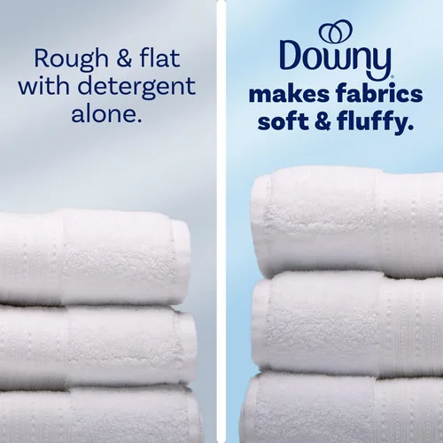 Miniatura 5 de Suavizante líquido para telas Downy Free & Gentle, 44 fl oz, 60 cargas, hipoalergénico, acondicionador de tela líquido apto para pieles sensibles