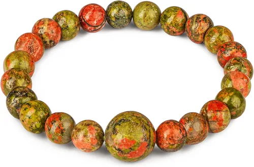 Miniatura 27 de Pulseras de cristal curativo para mujeres y hombres, espiritual, energía positiva y equilibrio, pulseras de cuentas de cristal natural hechas a mano
