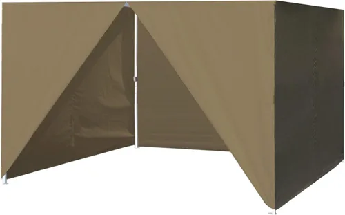 Miniatura 35 de Eurmax USA - Kit de paredes con cierre completo para toldo desplegable de 8x8 pies, solo 4 paredes (verde bosque)