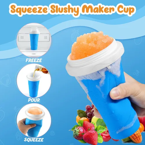 Miniatura 4 de tgosomt Taza para Granizado, Tazas Geniales para Hacer Granizados, Gadgets Divertidos y Geniales, Regalos de Intercambio Navideño, Rellenos
