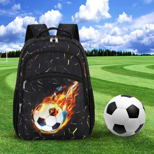 Miniatura 2 de LOIDOU Mochila para adolescentes y niñas, mochila escolar con lonchera y estuche para lápices, juego de bolsas escolares 3 en 1