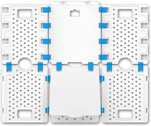 BoxLegend V4 - Tabla plegable para camisas, carpeta de camisa ampliada y ampliada, plegable, herramienta de lavandería para adultos, carpeta de