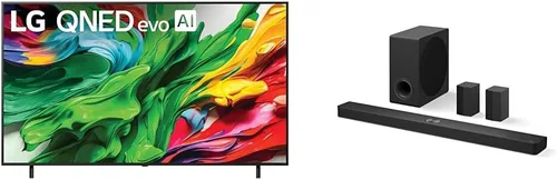 Miniatura 13 de LG Smart TV QNED 85A 4K de 55" y barra de sonido S70TY de 3.1.1 canales, Dolby Atmos, Orquesta Wow, altavoz trasero listo, subwoofer inalámbrico