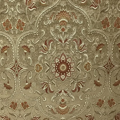 Miniatura 8 de Tela jacquard clásica de lujo con diseño ornamentado marroquí para tapicería, sofá, silla, comedor, tratamiento de ventanas, manualidades, 54
