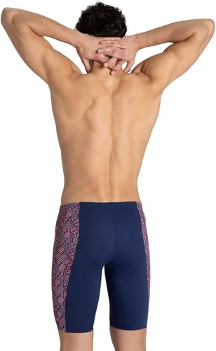 Miniatura 3 de Arena Men's Team Color Print Jammer Athletic Training Swimsuit Bathing Suit