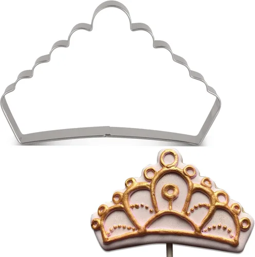Miniatura 5 de LILIAO Cortador de galletas Princess Crown - 4,3 x 2,6 - Acero inoxidable