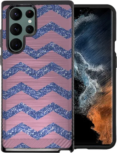 Miniatura 8 de Cases on Deck CasesOnDeck - Funda ajustable compatible con [Samsung Galaxy S22 Ultra S22 Ultra] [Armadura cepillada] Funda de agarre híbrida
