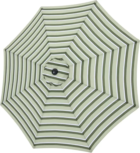 Miniatura 27 de MASTERCANOPY - Sombrilla de patio de 9 pies, toldo de repuesto para 8 varillas - Sólo la cubierta color turquesa