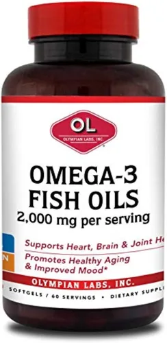Miniatura 10 de Olympian Labs Mega Omega 3 aceites de pescado, 60 sietes,3148