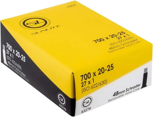Miniatura 42 de Sunlite Tubos de válvula Schrader Standad, varios tamaños Negro