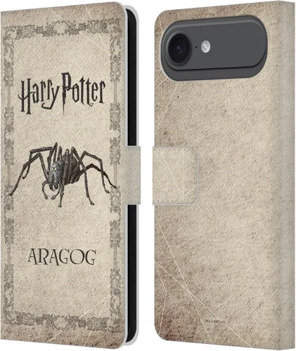 Miniatura 60 de Head Case Designs Funda de piel con licencia oficial de Harry Potter Aragog Spider Creature Chamber of Secrets II, compatible con Apple iPhone 11