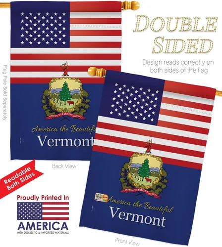 Miniatura 3 de Juego de tacos de bandera de la casa de Vermont de Estados Unidos, Estados Unidos, territorios americanos, República, país, área particular, pequeña
