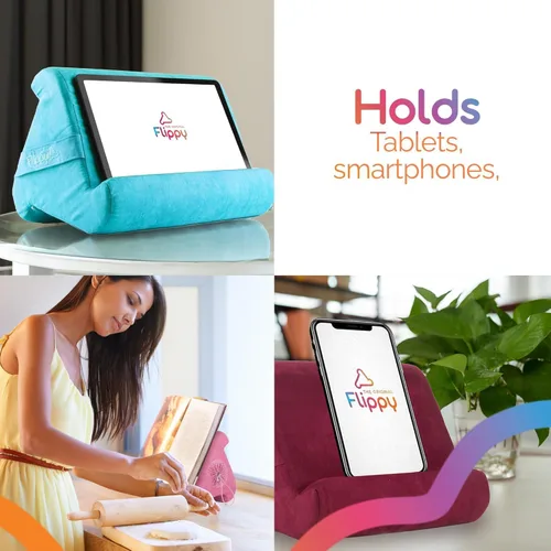 Miniatura 5 de Flippy Soporte de almohada original para tablet y soporte para iPad, regalo para amantes de los libros y lectores, soporte multiángulo