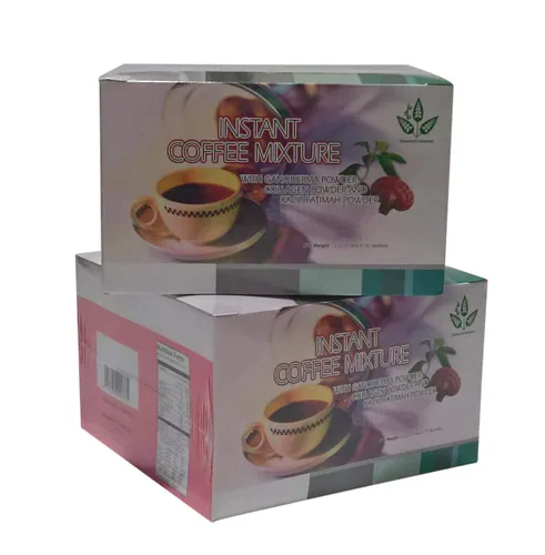 Miniatura 4 de Diamond Interest Cabello saludable Piel y Uñas Café con Ganoderma, Colágeno y Kacip Fahtima (estuche)