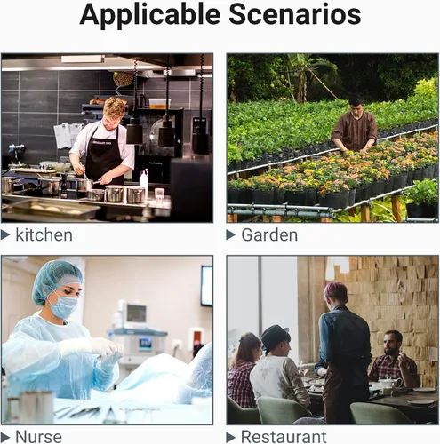 Miniatura 7 de Zapatos de chef antideslizantes para hombre zapatos impermeables de trabajo de enfermería para servicio de alimentos restaurante cocina zapatos