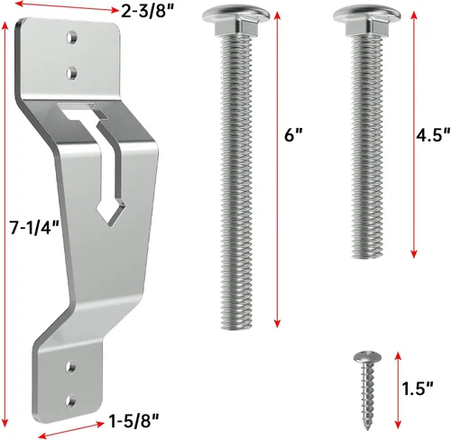 Miniatura 3 de Soporte de Montaje en Pared para Neumático de Repuesto para Remolque, Soporte de Neumático de Repuesto para Remolque Cerrado, Soporte Universal