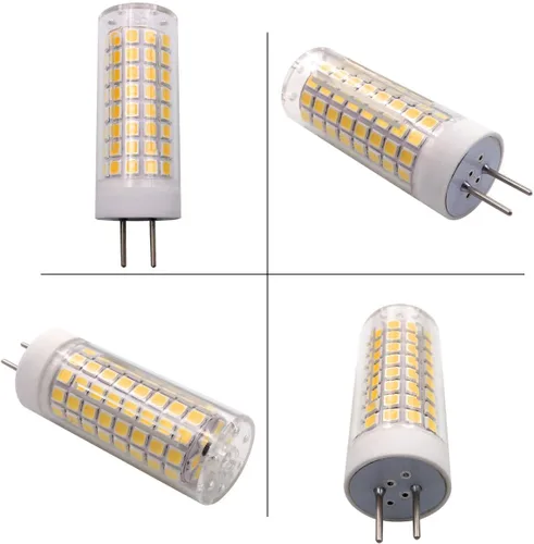 Miniatura 6 de ZHENMING Bombilla LED GY6.35 G6.35 de 7 W CA 110 V-130 V (no se puede utilizar a bajo voltaje de 12 V), blanco cálido 3000 K regulable 65 W