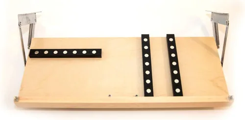 Miniatura 4 de Estante de almacenamiento de cuchillos Drop Block para debajo del gabinete - Pequeño, Negro Negro/Ébano