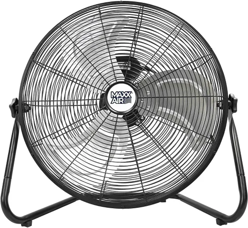 Miniatura 5 de MaxxAir HVFF Ventilador de suelo, 20 pulgadas, alta velocidad, UPS