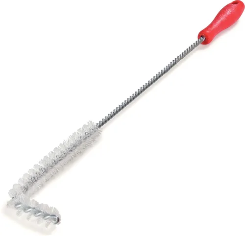 Miniatura 7 de Carlisle FoodService Products 4011105 Cepillo para freidora de alto calor con punta en L, 23 pulgadas, rojo (paquete de 12)