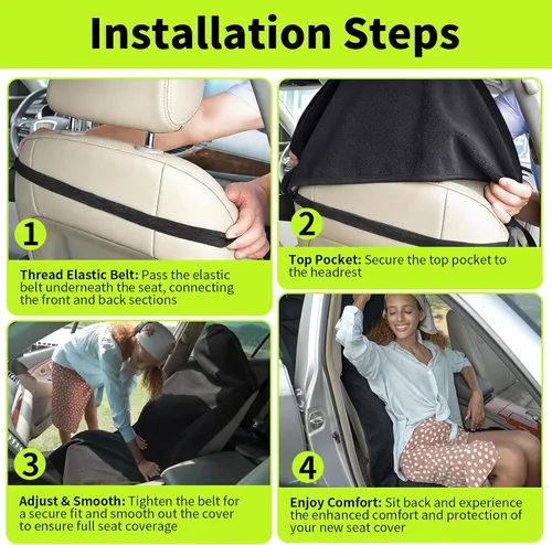 Miniatura 8 de Leader Accessories. funda universal para asiento delantero de auto, camión, vehículo todoterreno