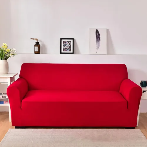 Miniatura 20 de Konsilsa Funda elástica para sofá de 1/2/3/4 plazas, funda universal para sillón suave, lavable, antideslizante, adecuada para protector de muebles