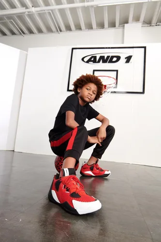 Miniatura 6 de AND1 Override - Zapatos de baloncesto para niños y niñas, tenis de baloncesto altos, talla juvenil de 1 a 7, zapatos de baloncesto para niños