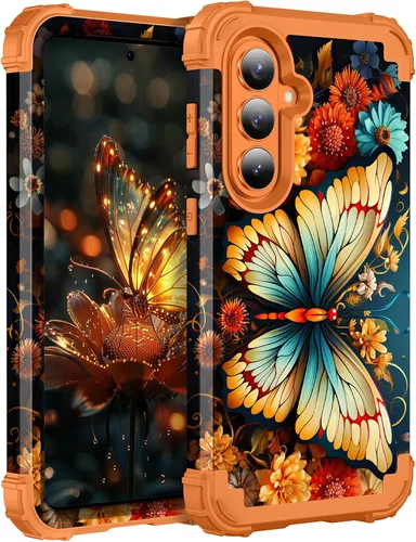 Miniatura 10 de Hocase Funda para Galaxy S20 FE 5G, Protección resistente a prueba de golpes, goma de silicona suave + parachoques de plástico duro, funda