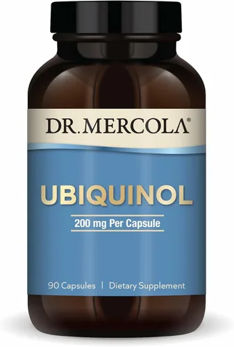 Miniatura 11 de Dr. Mercola Ubiquinol 100 mg por porción, 30 porciones (30 cápsulas), suplemento dietético, apoya la salud y el bienestar general, sin OMG