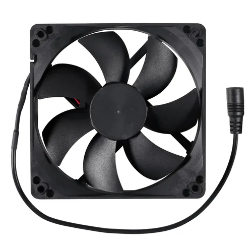 Miniatura 6 de Ventilador de enfriamiento de ventilador de 4.724 x 0.984 in, 110 V, 220 V, alimentado por CA, rodamientos de doble bola, ventilador controlador