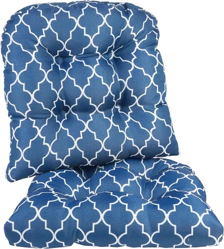 Miniatura 41 de Klear Vu Gripper Overstuffed - Cojines universales antideslizantes para silla de comedor para decoración de cocina o uso de oficina, almohadilla