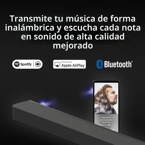 Miniatura 13 de Sony BRAVIA Theater Bar 9 Barra de sonido para TV de sonido envolvente para cine en casa con 13 altavoces, Dolby Atmos/DTS:X, mapeo espacial