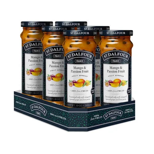 Miniatura 29 de St. Dalfour Untable de frutas de arándanos, 10 onzas, 100% de frutas, sin ingredientes artificiales, sin OMG, sin azúcar de caña, todo natural