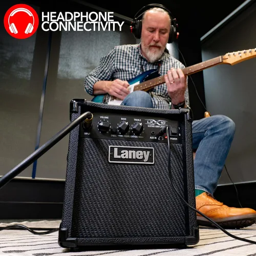 Miniatura 4 de Laney Combo de guitarra LX10 10W woofer de 5 pulgadas, negro