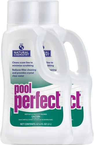 Miniatura 9 de Natural Chemistry Pool Perfect, 2 L, 1 paquete, limpiador de piscina para eliminar contaminantes, desechos y otros residuos