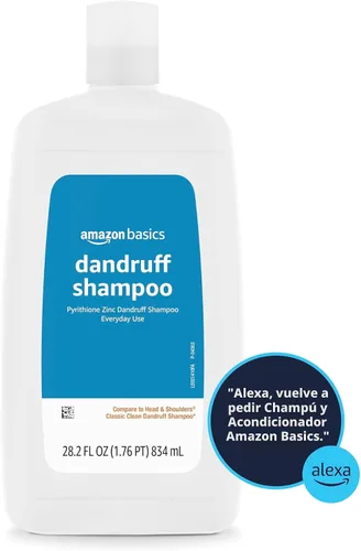 Miniatura 6 de Amazon Basics Champú anticaspa para el cuero cabelludo con picazón, alivio del cuero cabelludo seco, control de escamas, pH equilibrado, sin